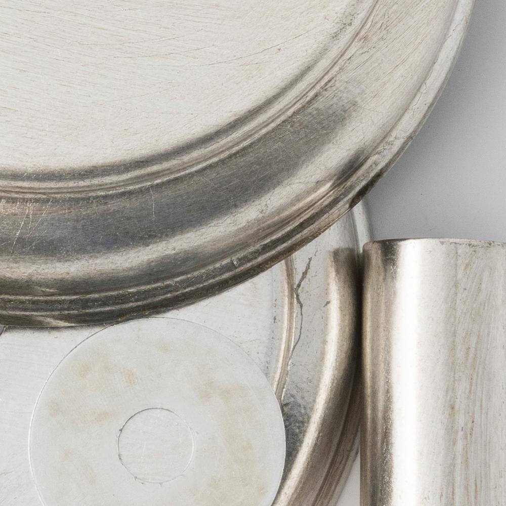 Willow Antique Silver Direct Wired 11" Wall Sconce