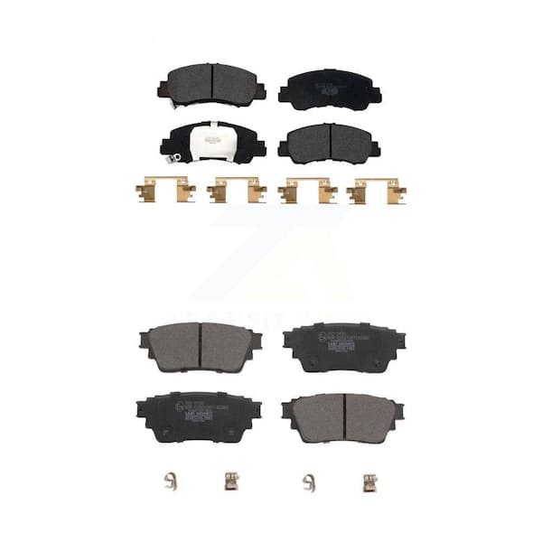 TEC Front Rear Ceramic Brake Pad Kit For Mitsubishi Eclipse Cross With Electric Parking KTC-100660