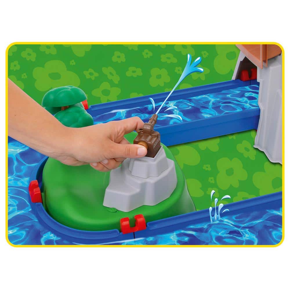 AdventureLand Blue and Brown Plastic Water Playset