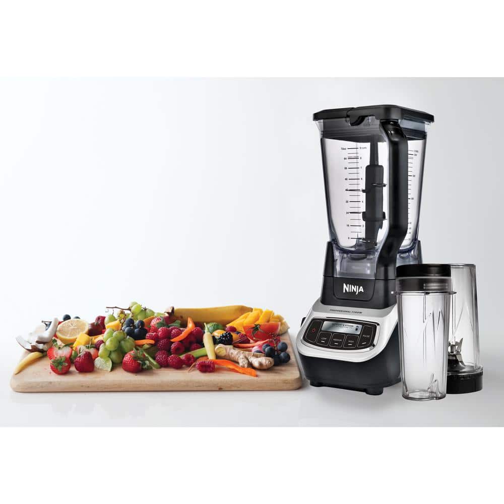 NINJA  Nutri Ninja 72 oz. 5-Speed Black Professional Blender with 2 Nutri Ninja Cups (BL621) - 2