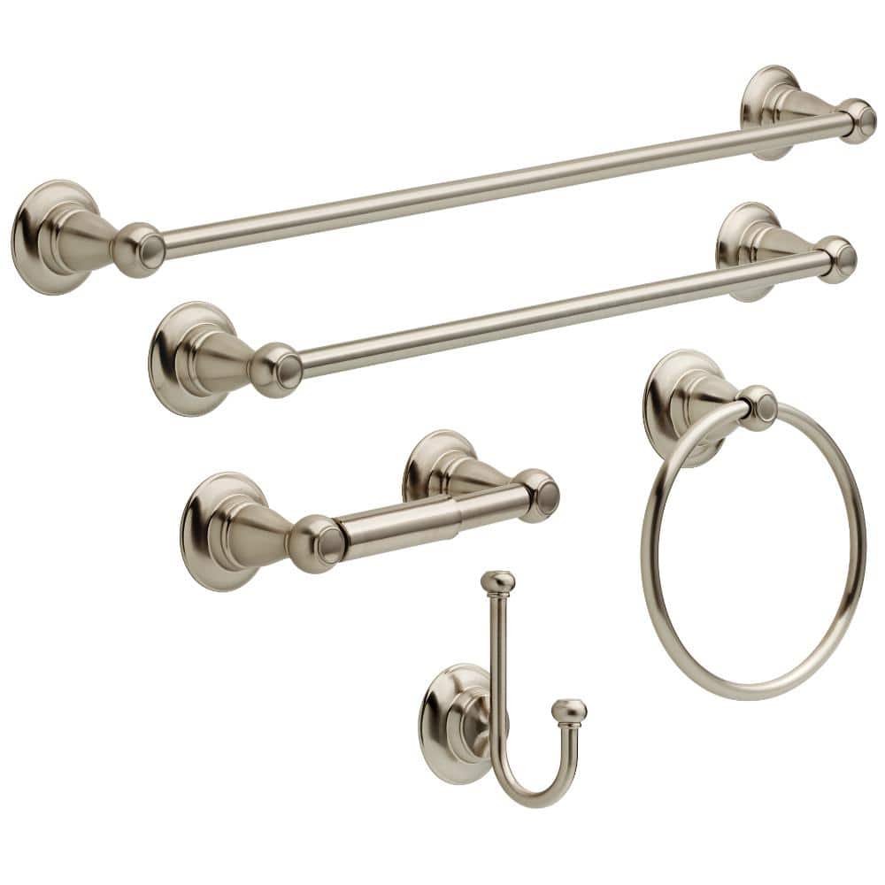 Porter 18" Brushed Nickel Wall Mounted Towel Bar