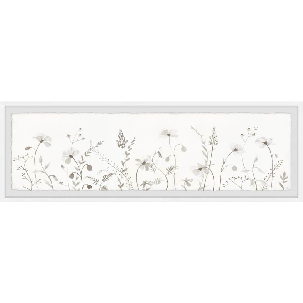 Mixed Flowers By Parvez Taj Framed Nature Art Print 10 in. x 30 in ...