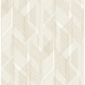 Bryant Yellow Crosshatch Non-Pasted Wallpaper