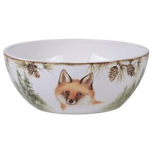 Mountain Retreat Multi-Colored 10 in. Deep Bowl