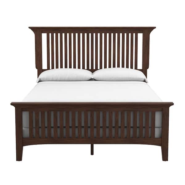 Osp Home Furnishings Modern Mission, Queen Size Mission Style Bed Frame