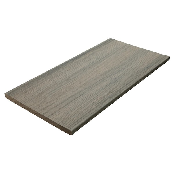 Meridian CoolDeck Catalina 5/8 in. x 11.25 in. x 12 ft. Capped Composite Fascia 4-Pieces H-Pack