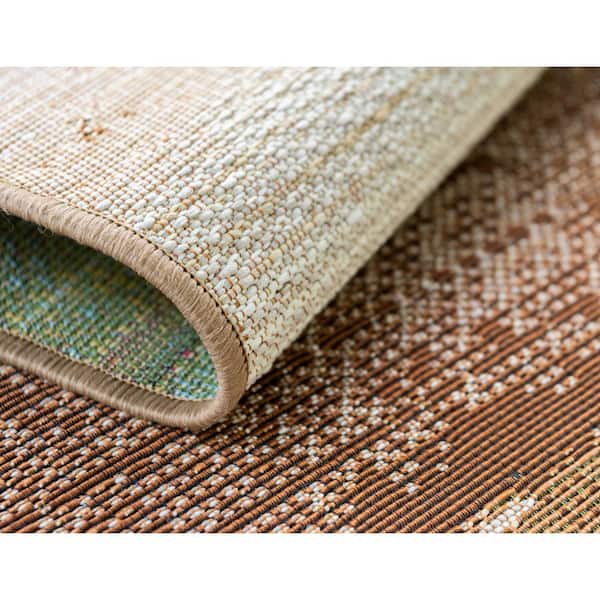 Outdoor Shore Brown 10' 0 x 12' 0 Area Rug
