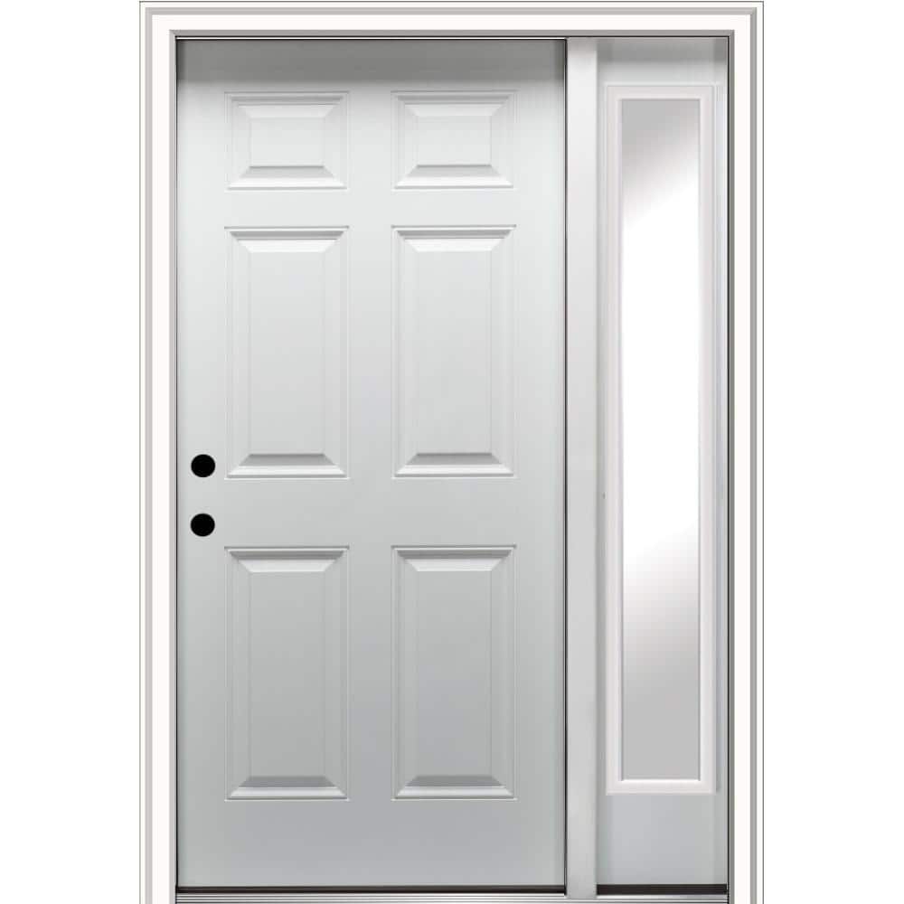 MMI DOOR 53 in. x 81.75 in. 6-Panel Right Hand Inswing Classic