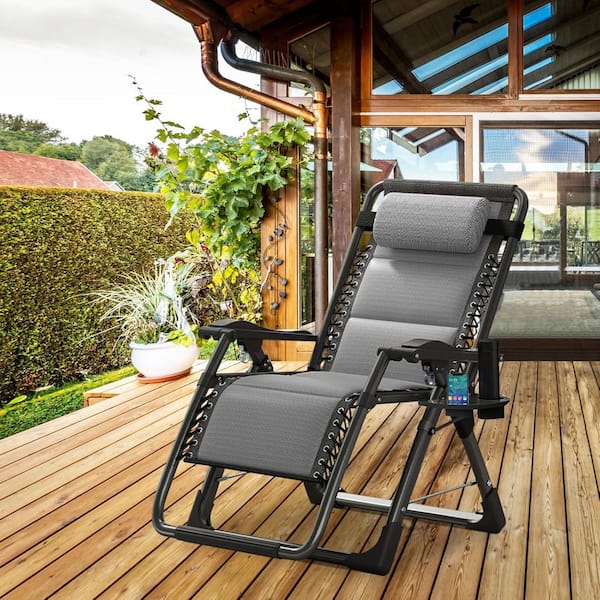 テーブル・チェア・ハンモック LOCKFIELD EQUIPMENT GT40 DECK2 DECK-0 SEEUTEK Enloe 29 in.W Oversized Zero Gravity Chair Metal