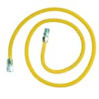 ProCoat 1/2 in. FIP x 1/2 in. MIP x 72 in. Stainless Steel Gas Connector 1/2 in. O.D. (49,100 BTU)