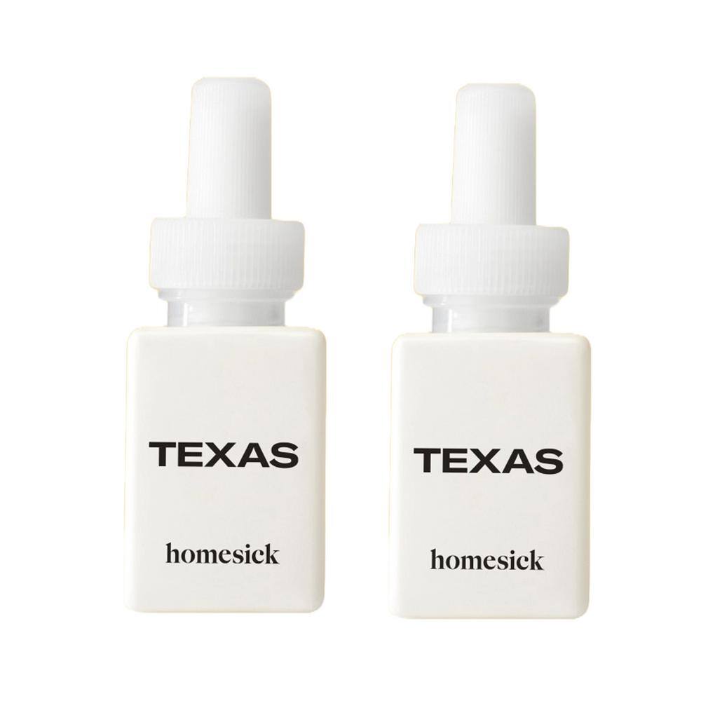 Pura Texas by Homesick - Fragrance Refill Dual Pack for Smart Fragrance Diffusers