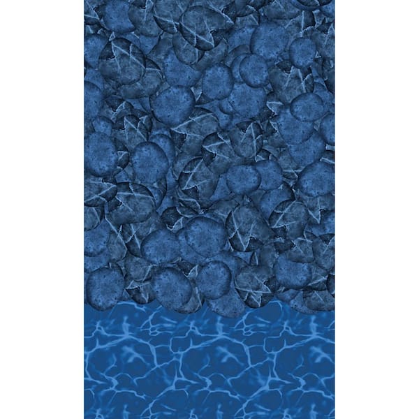 Blue Wave Pebble Cove 21 ft. Round 48 in. Heavy-Gauge Unibead Liner