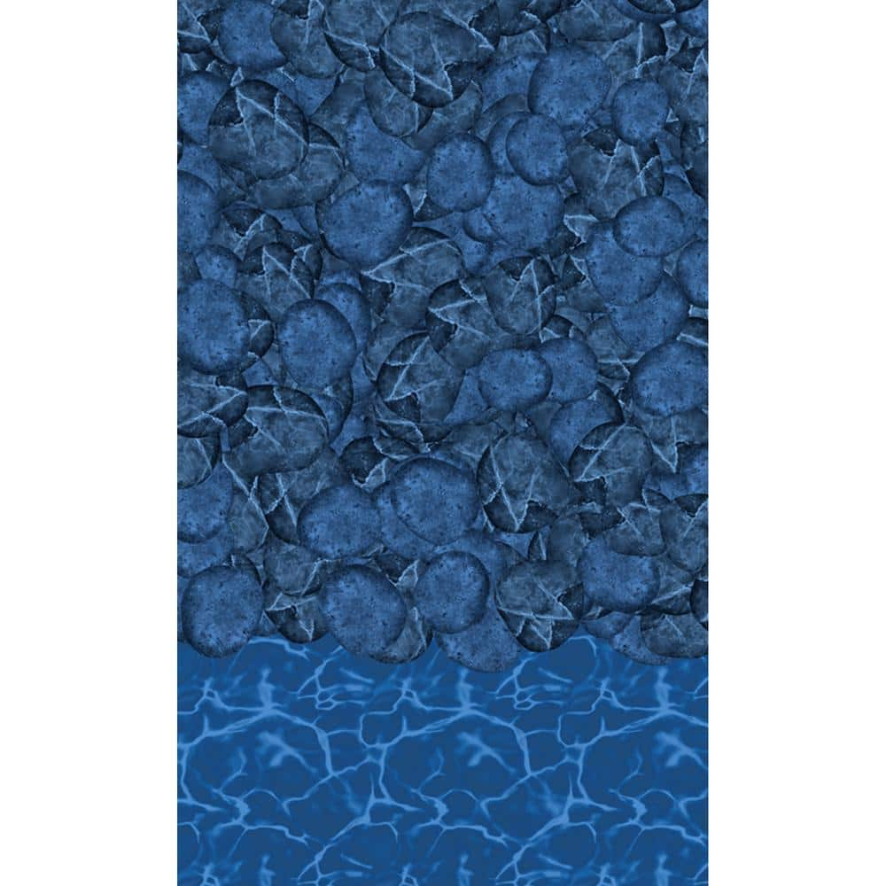 Blue Wave Pebble Cove 24 ft. Round 48 in. Heavy-Gauge Unibead Liner