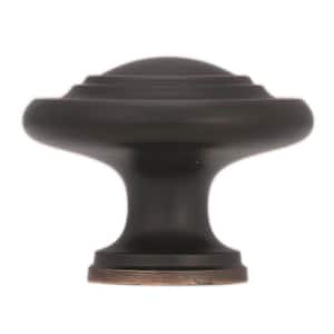 Inspirations 1-3/4 in. (44mm) Classic Oil-Rubbed Bronze Round Cabinet Knob