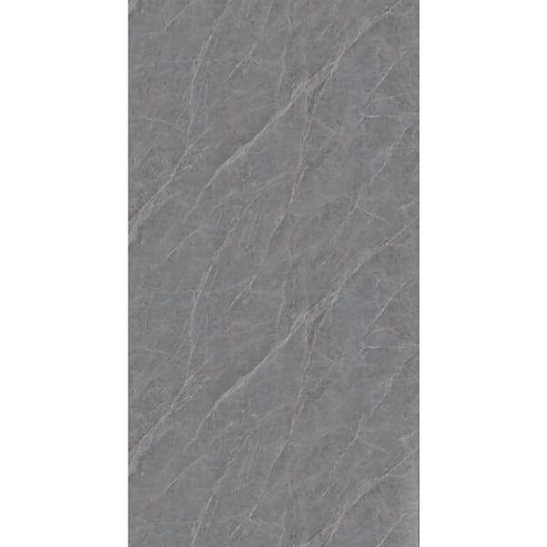 Falkirk Irvine II, 1/8 in. x 2 ft. x 4 ft. Gray Matte SPC Decorative Wall Paneling, Faux Stone, 4-Pack