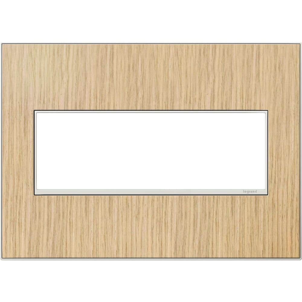 adorne 3 Gang Decorator/Rocker Wall Plate, French Oak (1-Pack) price history on PriceWatchPro