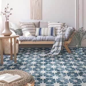 Kings Star Sky 17-5/8 in. x 17-5/8 in. Ceramic Floor and Wall Tile (10.95 sq. ft./Case)