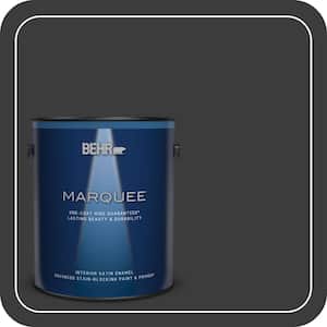 1 gal. #MQ5-05 Limousine Leather One-Coat Hide Satin Enamel Interior Paint & Primer