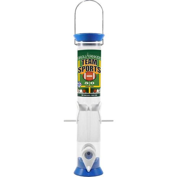 Droll Yankees Team Sports Sunflower/Mixed Seed Bird Feeder