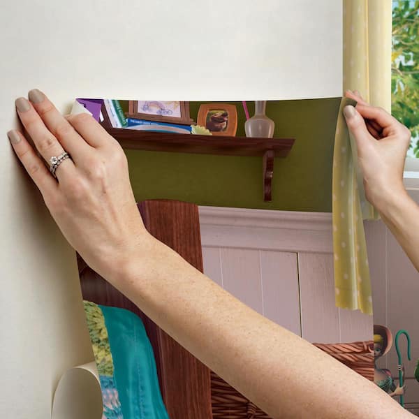 RoomMates Disney Toy Story Brown Peel and Stick Wall Mural
