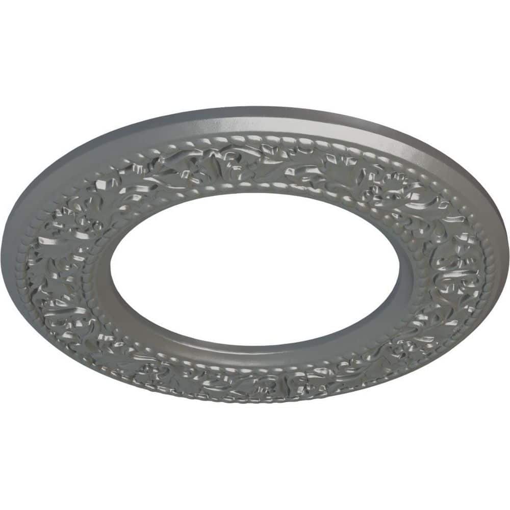 Silver Polyurethane Blackthorn Ceiling Medallion