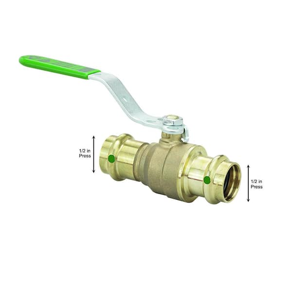 ProPress 1/2 in. Press Zero-Lead Bronze Ball Valve