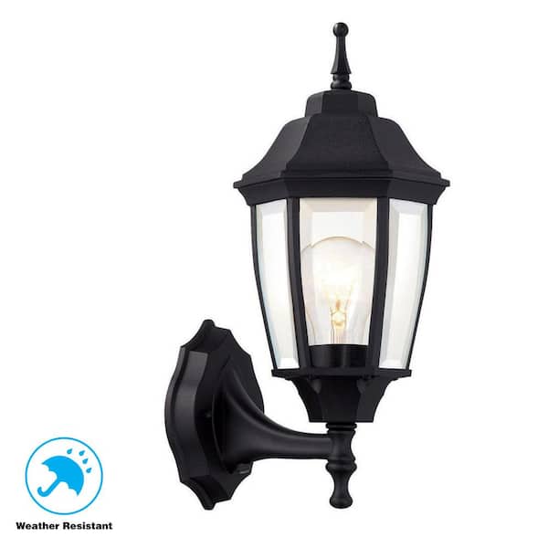 Cloudy Bay Outdoor Wall Lantern with Dusk to Dawn Photocell Sensor,Includes L... 