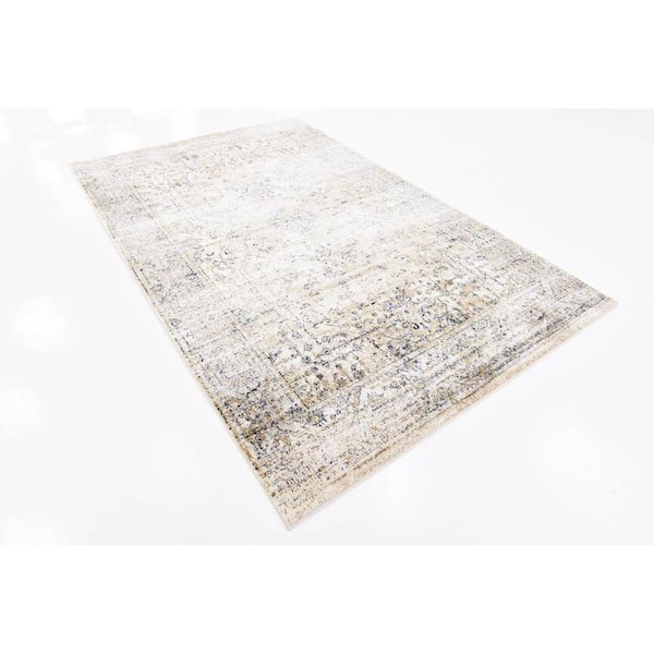 Augustus Naples Ivory 5' 0 x 8' 0 Area Rug