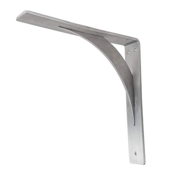 Hampton Bay Delta 10 in. L Stainless Steel Heavy Duty Countertop Support Bracket