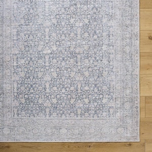 Vivir Lorelai Medium Gray Traditional 5 X 7 Indoor Area Rug