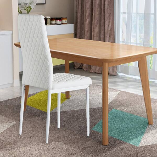 Minimalist wood best sale dining chair