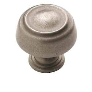 Kane 1-3/16 in. (30mm) Classic Weathered Nickel Round Cabinet Knob
