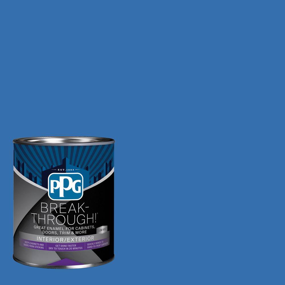 Reviews for Break-Through! 1 qt. PPG1244-6 Nocturne Shade Semi-Gloss ...