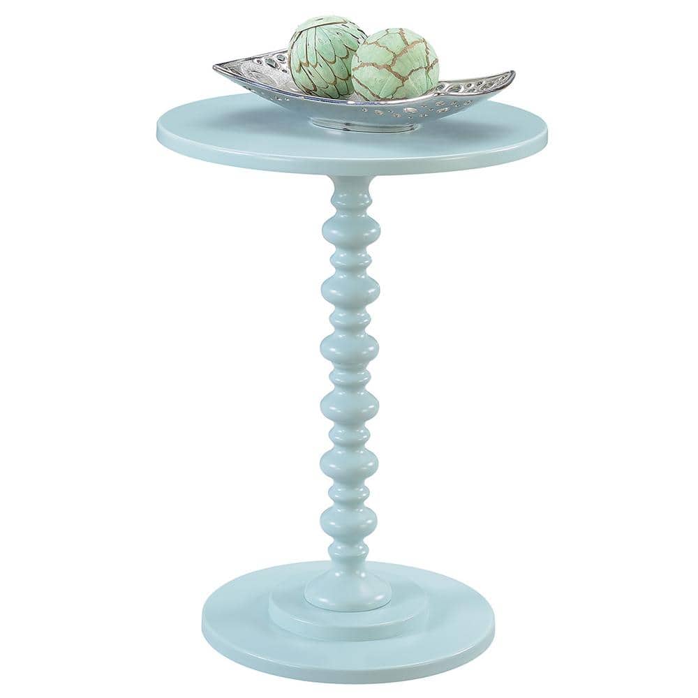 Palm Beach Blue Spindle Table - thumbnail 2