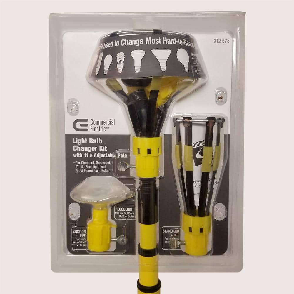Commercial Electric NEW Light Bulb Changing Accessory Kit for Floodlights 