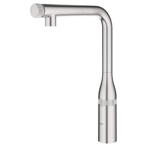 Essence Smartcontrol Single-Handle Pull-Out Sprayer Kitchen Faucet in SuperSteel InfinityFinish