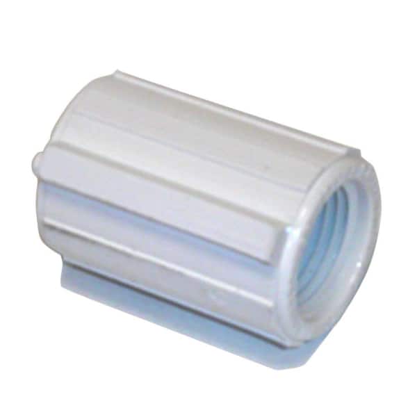 DURA 1/2 in. Schedule 40 PVC Threaded Coupling