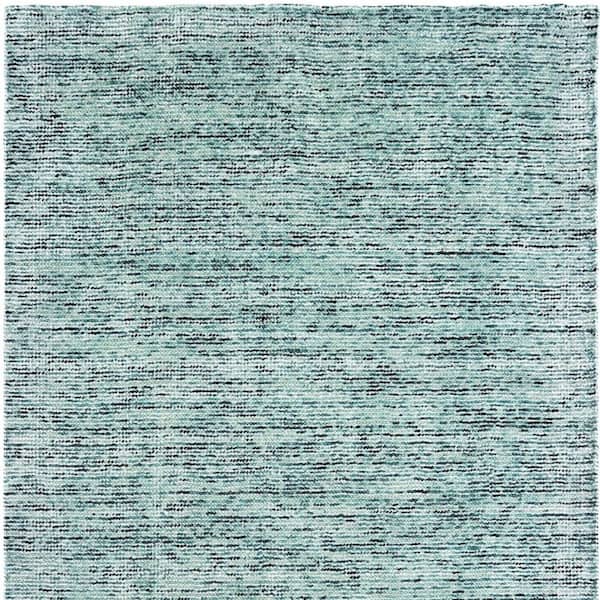 10 X 13 Blue, Teal Solid Color Washable Area Rug Runner Rug
