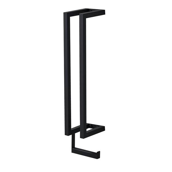ACEHOOM Wall-Mount Toilet Paper Holder in Matte Black
