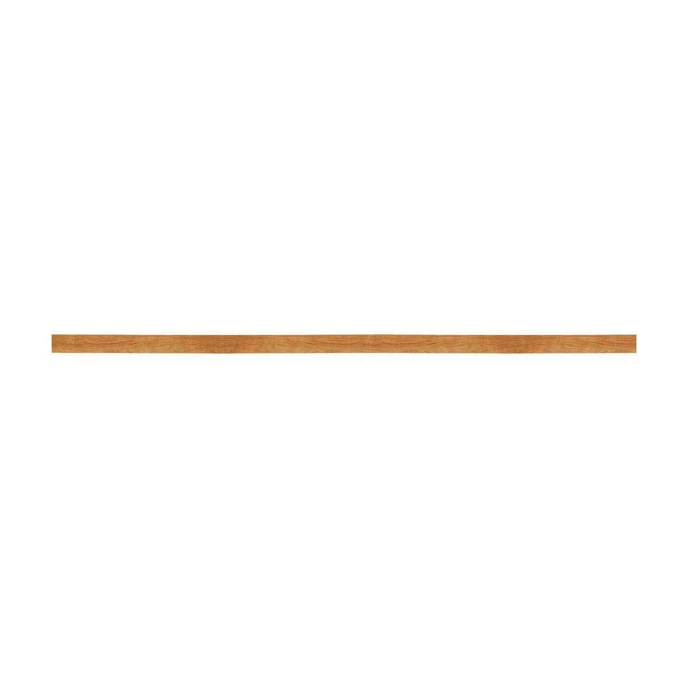 Hampton 3 in. W x 91.5 in. H x 0.75 in. D Kitchen Cabinet Pantry Filler in Medium Oak price history on PriceWatchPro