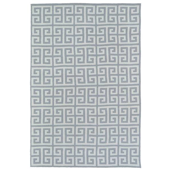 Kaleen Lily and Liam Grey 3 ft. x 5 ft. Area Rug