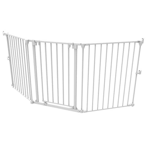 Perma Child Safety 30 in. H Extra Wide Barrier Gate or Playpen Extension, White