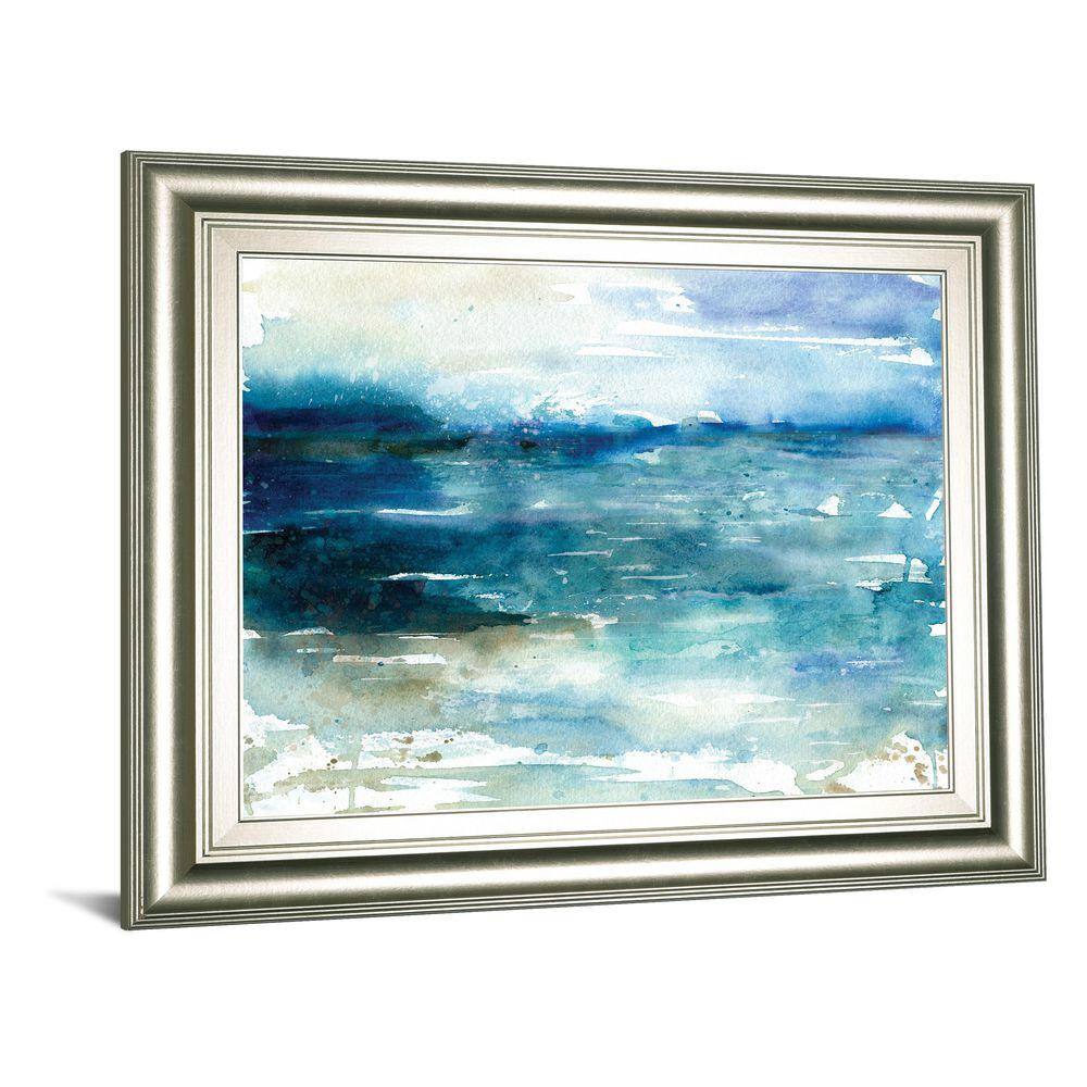 Classy Art 1-Piece Framed Graphic Print Abstract Art Print 22 in. x 26 ...