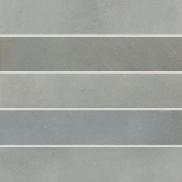 Bedrosians Celine 2.5 in. x 12 in. Matte Blue Porcelain Subway Tile (5.48 sq. ft. /Carton)