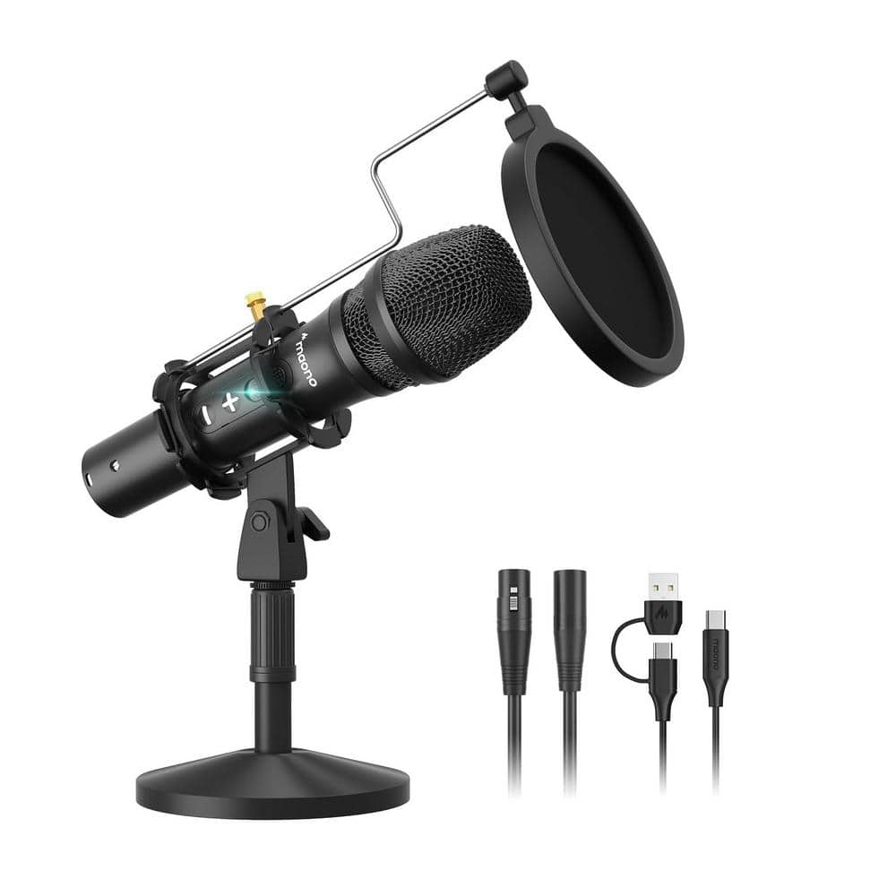 Donner Dynamic Microphone for Podcasting XLR Microphone Mic Kit good with Mount NIB