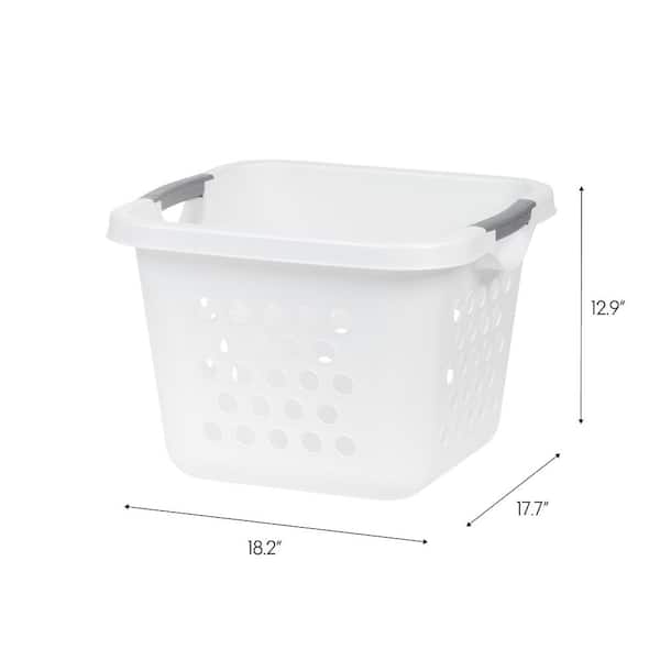 2 Pack Laundry Basket with Handles for Laundry Hamper Collapsible Linen Hamper L