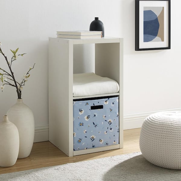 Linon Home Decor Emma 13 in. Multi-Colored Daisy Collapsible