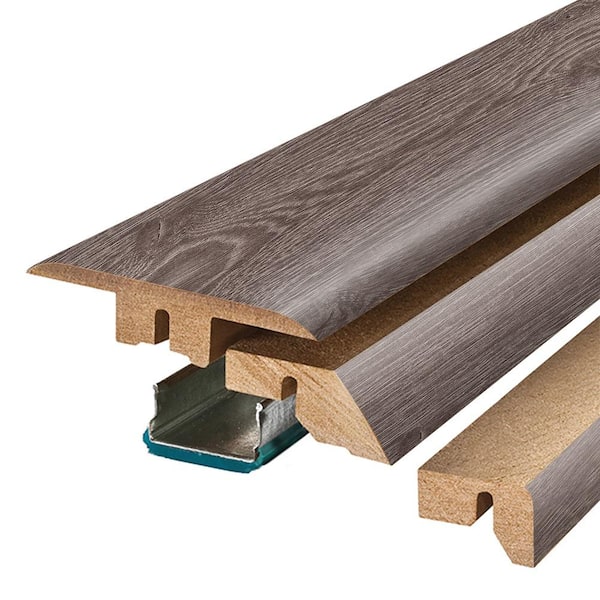 PERFORMANCE ACCESSORIES Malted 0.75 in. T x 2.37 in. W x 78.7 in. L Textured Wood Look Laminate Moulding/Trim 4 in 1 Molding