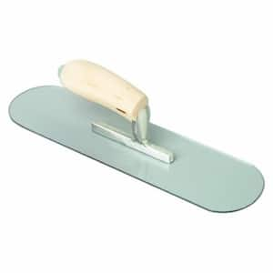 16 in. x 4 in. Short Plexiglass Swimming Pool Trowel