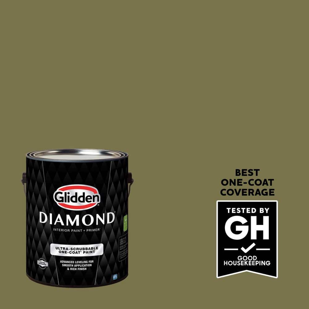 1 gal. PPG1113-6 Green Briar Flat Interior Paint with Primer price history on PriceWatchPro